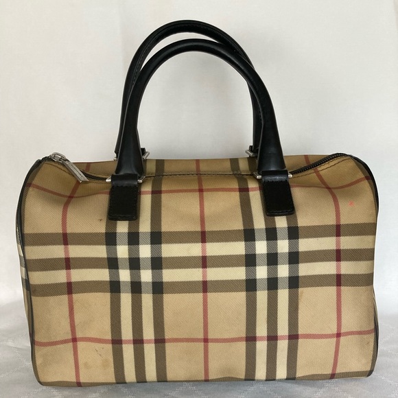 BURBERRY Vintage Nova Check Handbag and Wallet Set - Picture 2 of 16